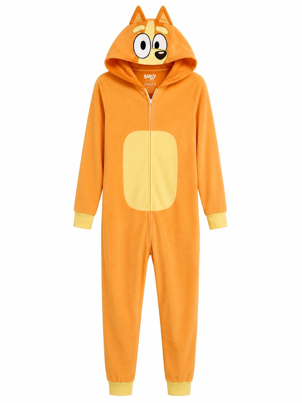 Bingo from Bluey Zip Up Costume Cosplay Onesie Jumper size Large (10/12) PJ’s